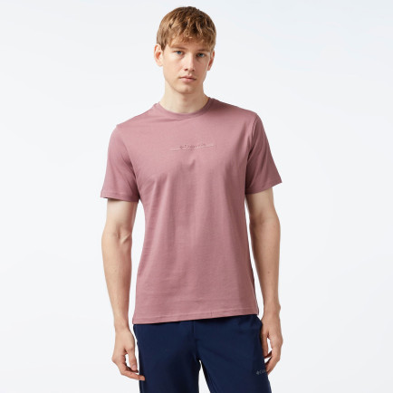 Columbia Bar Split Graphic Erkek Pembe T-Shirt Columbia Bar Split Graphic Erkek Pembe T-Shirt
