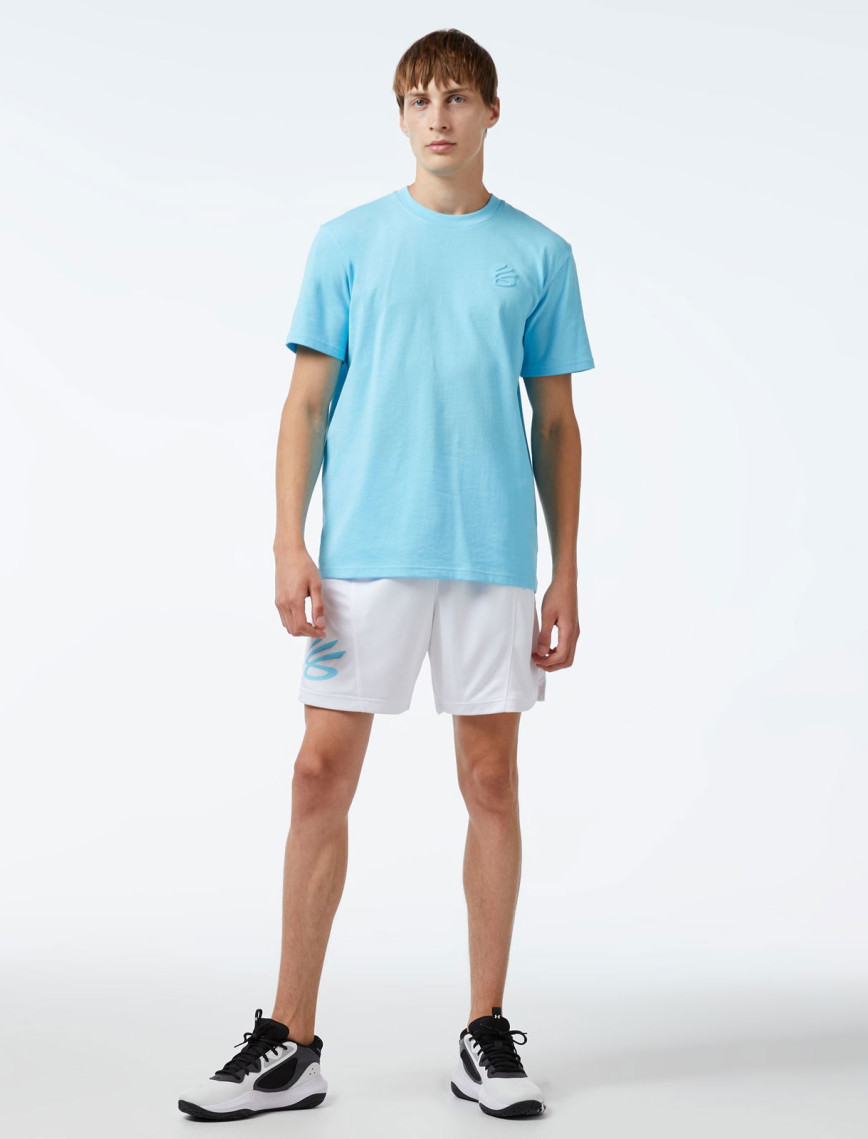 Under Armour Curry Emboss Hw Erkek Mavi T-Shirt Under Armour Curry Emboss Hw Erkek Mavi T-Shirt