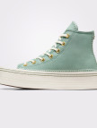 Converse Chuck Taylor All Star Lift Kadın Yeşil Platform Sneaker Converse Chuck Taylor All Star Lift Kadın Yeşil Platform Sneaker