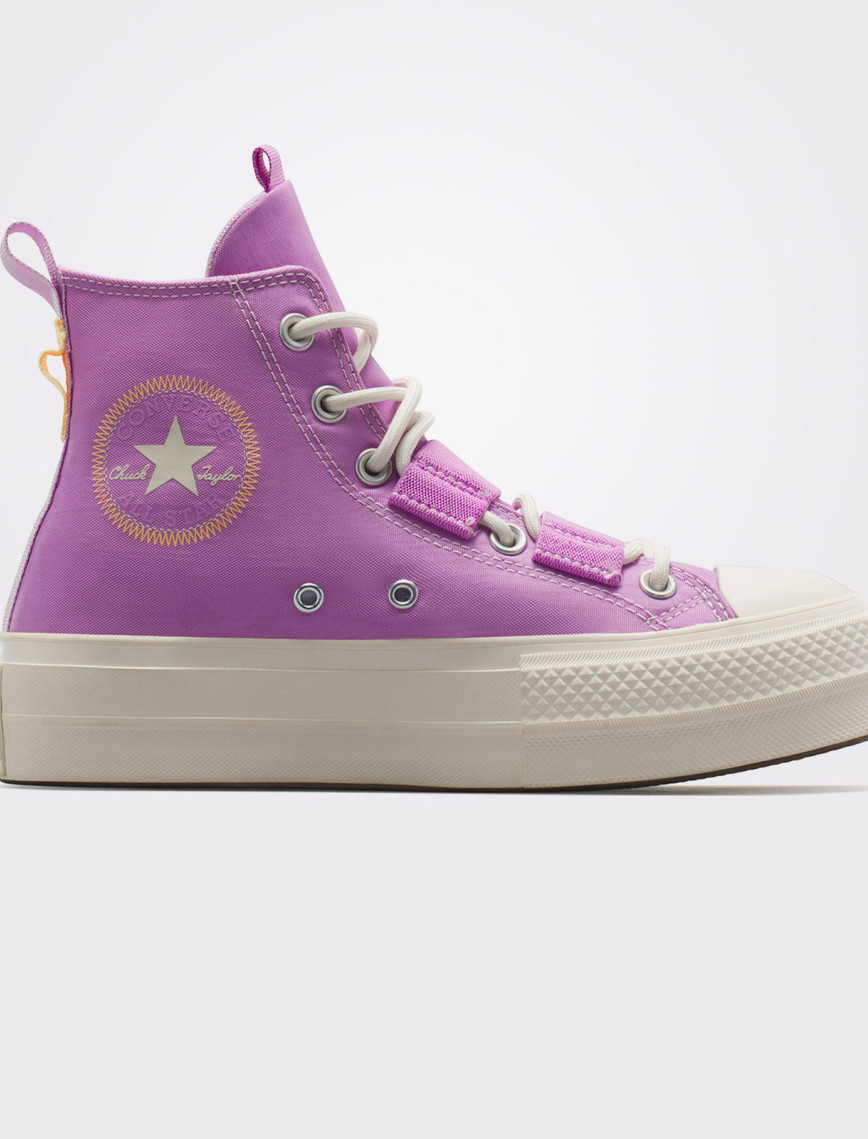 Converse Chuck Taylor All Star Lift Unisex Lila Platform Sneaker Converse Chuck Taylor All Star Lift Unisex Lila Platform Sneaker