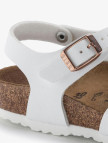 Birkenstock Rio Kids Bf Çocuk Beyaz Terlik
