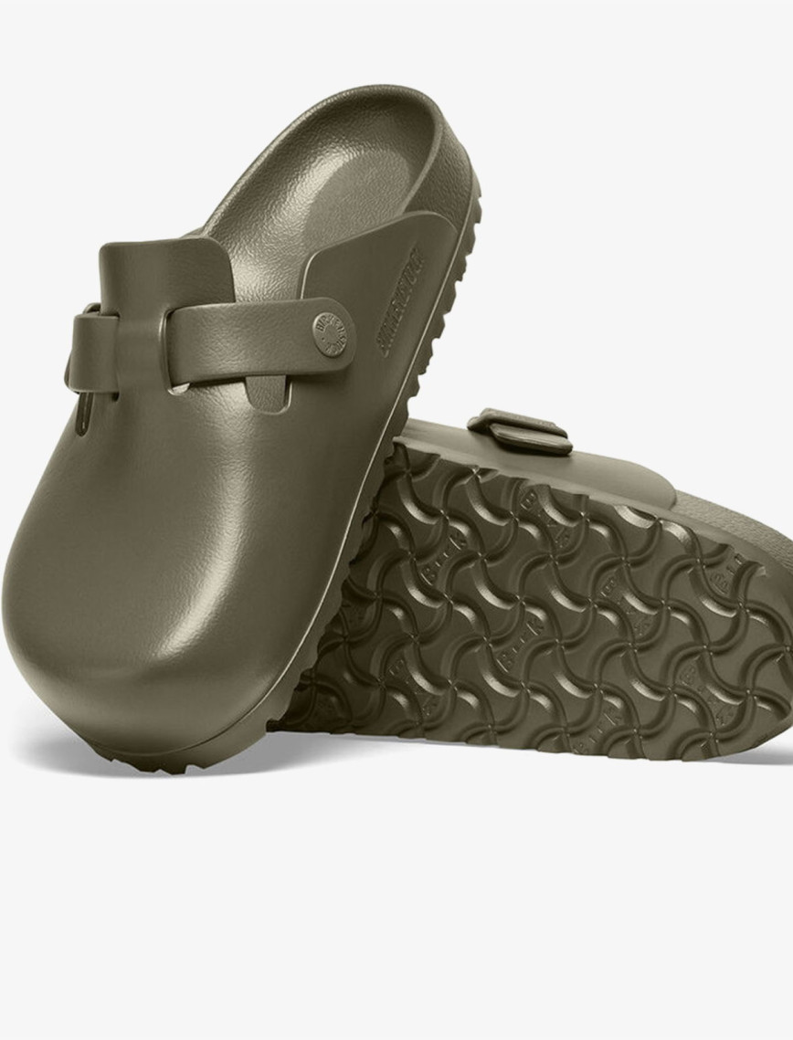 Birkenstock Boston Eva Erkek Yeşil Kapalı Terlik Birkenstock Boston Eva Erkek Yeşil Kapalı Terlik