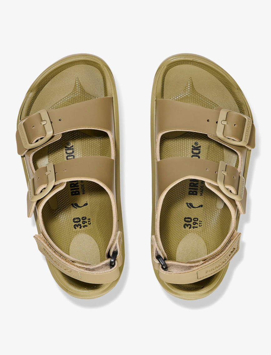 Birkenstock Mogami Kids Bf Çocuk Haki Terlik Birkenstock Mogami Kids Bf Çocuk Haki Terlik