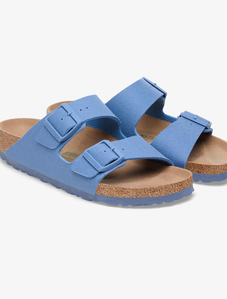 Birkenstock Arizona Tex Canvas Vegan Unisex Mavi Terlik Birkenstock Arizona Tex Canvas Vegan Unisex Mavi Terlik