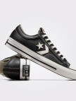 Converse Star Player 76 Fall Leather Unisex Siyah Sneaker Converse Star Player 76 Fall Leather Unisex Siyah Sneaker