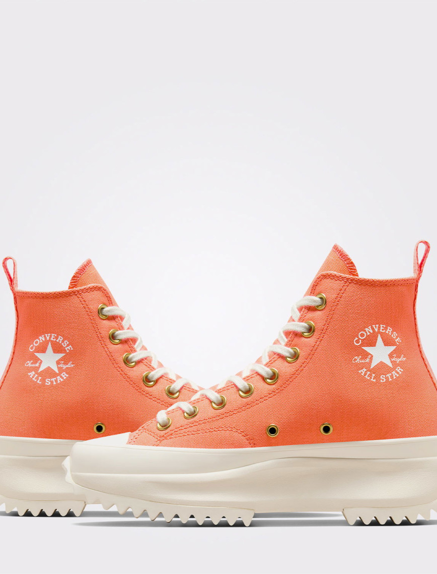 Converse Run Star Hike Unisex Turuncu Platform Sneaker