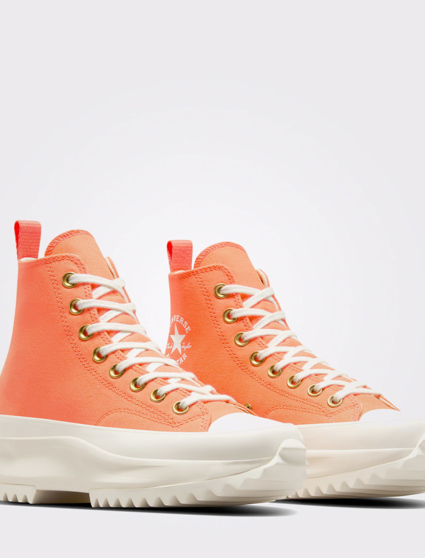 Converse Run Star Hike Unisex Turuncu Platform Sneaker