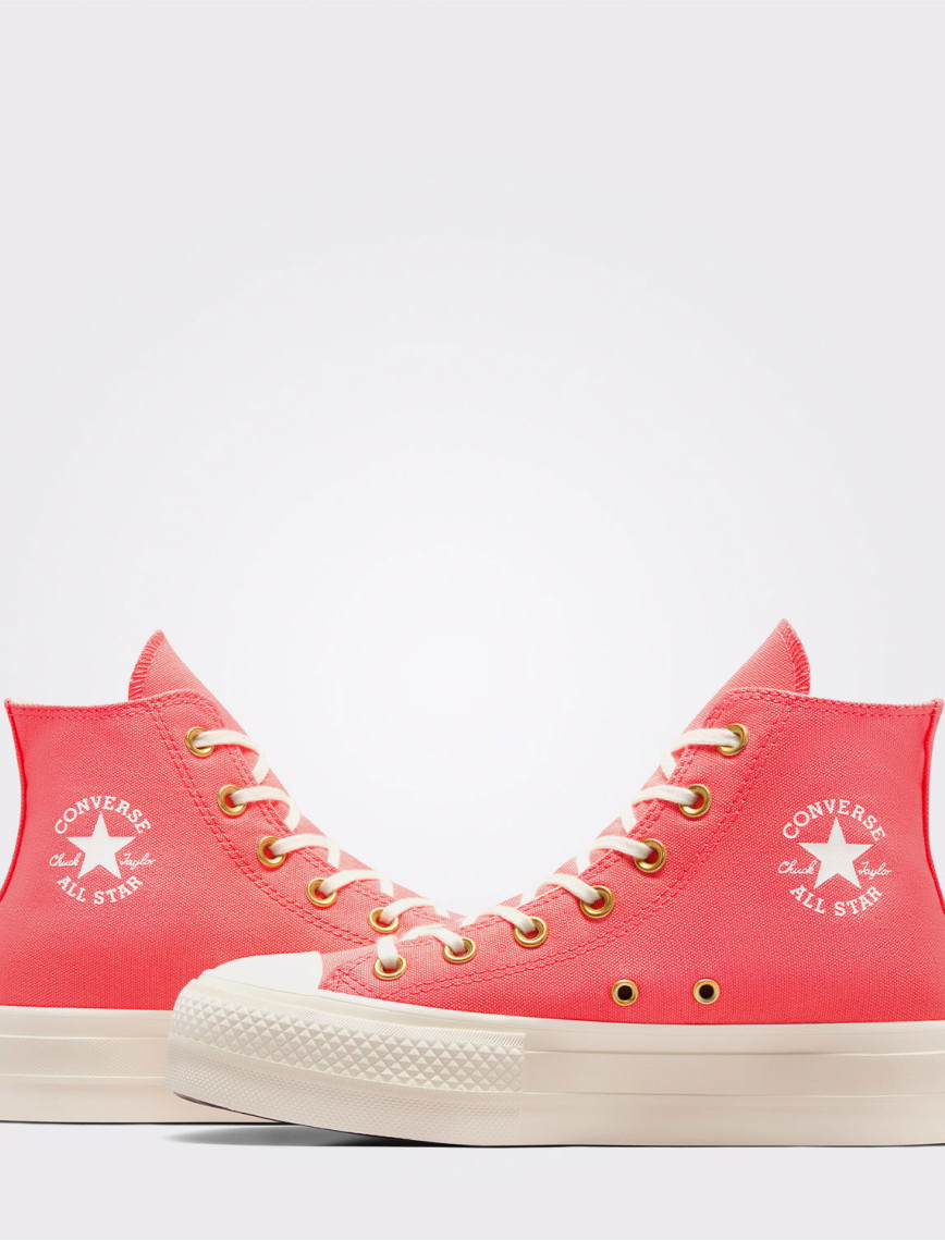 Converse Chuck Taylor All Star Lift Kadın Pembe Platform Sneaker Converse Chuck Taylor All Star Lift Kadın Pembe Platform Sneaker