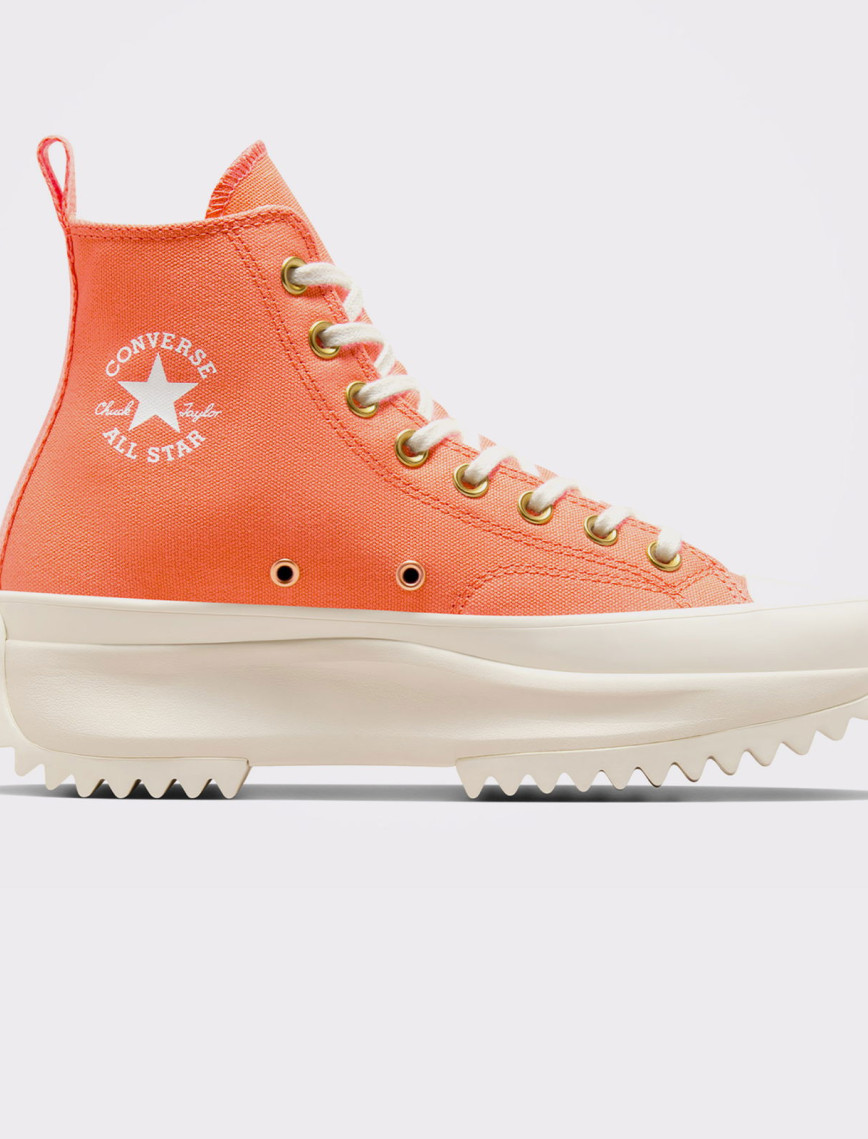Converse Run Star Hike Unisex Turuncu Platform Sneaker