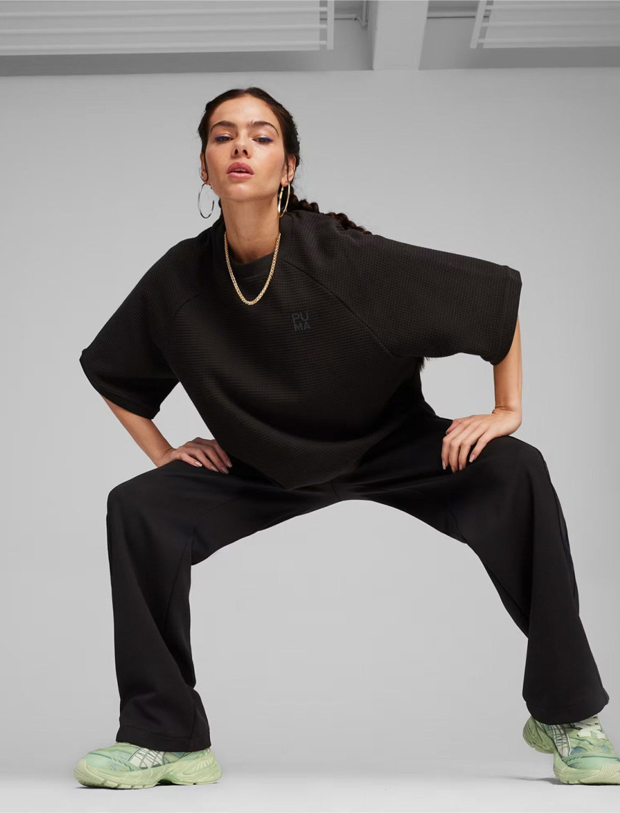 Puma infuse Relaxed Kadın Siyah T-Shirt Puma infuse Relaxed Kadın Siyah T-Shirt