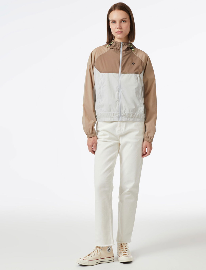 Converse Lightweight Windbreaker Kadın Kahverengi Ceket Converse Lightweight Windbreaker Kadın Kahverengi Ceket