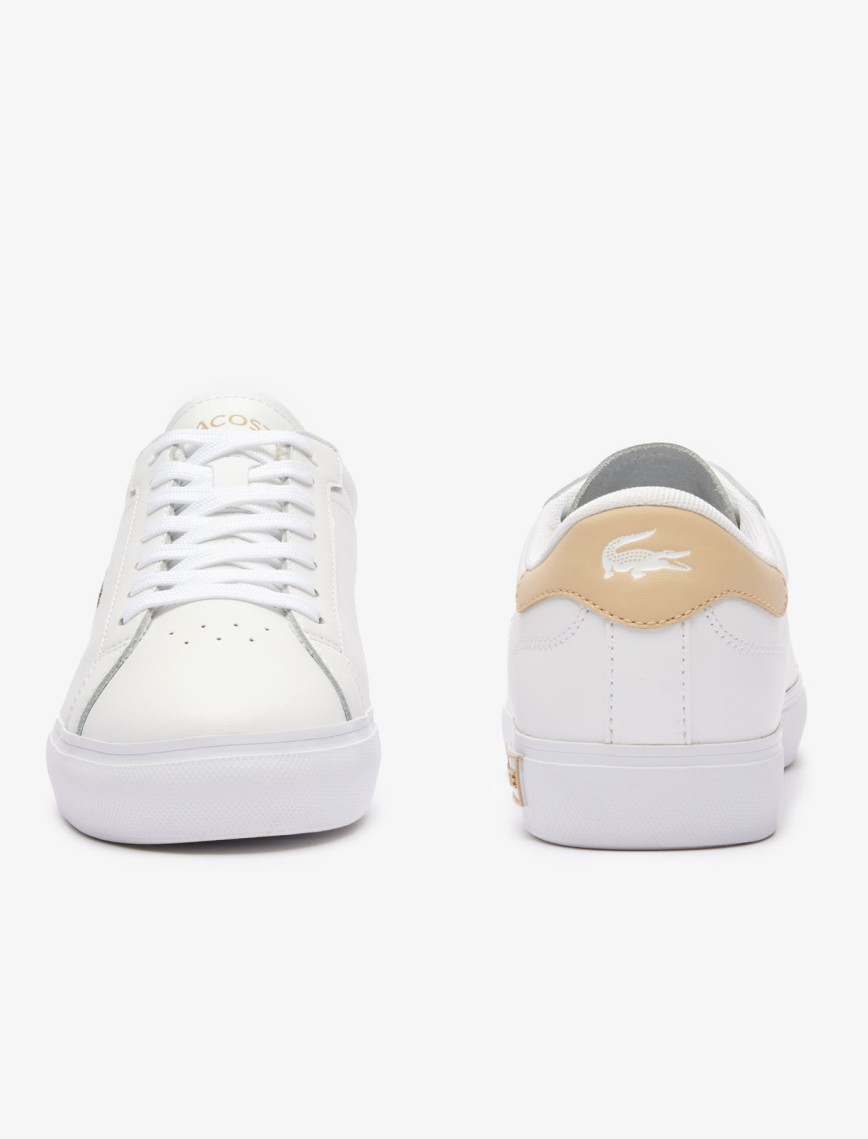 Lacoste Powercourt Kadın Beyaz Sneaker Lacoste Powercourt Kadın Beyaz Sneaker