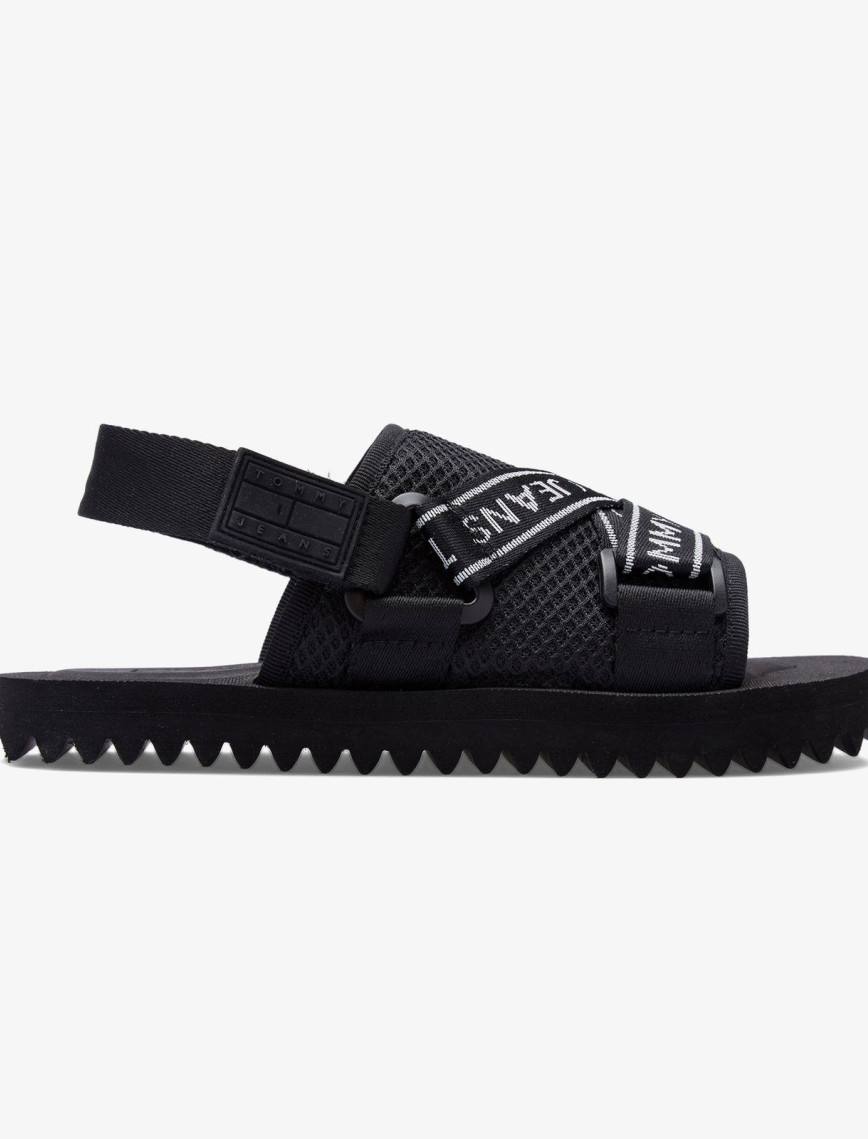 Tommy Jeans Premium Eva Kadın Siyah Sandalet Tommy Jeans Premium Eva Kadın Siyah Sandalet