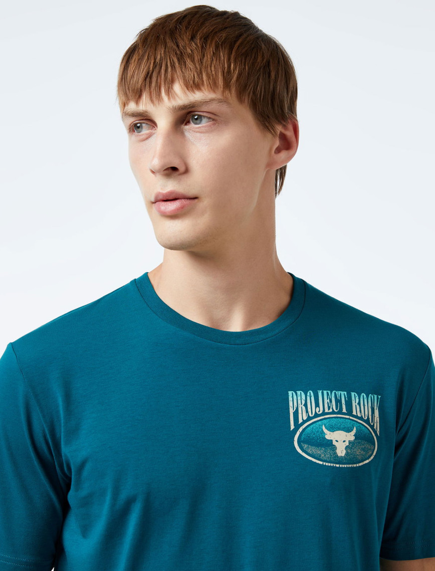 Under Armour Pjt Rck Day Grphc Ss Erkek Mavi T-Shirt Under Armour Pjt Rck Day Grphc Ss Erkek Mavi T-Shirt