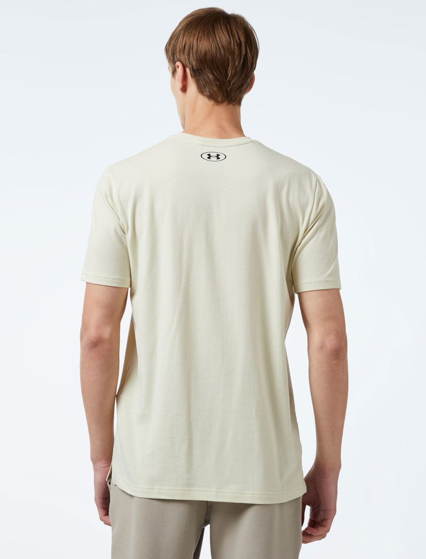 Under Armour Pjt Rck Eagle Graphic Ss Erkek Bej T-Shirt Under Armour Pjt Rck Eagle Graphic Ss Erkek Bej T-Shirt
