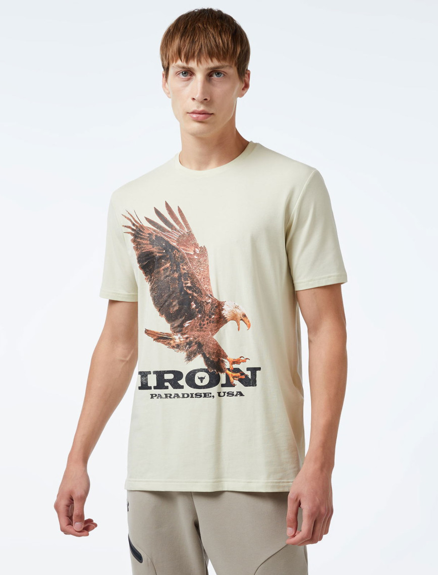 Under Armour Pjt Rck Eagle Graphic Ss Erkek Siyah T-Shirt Under Armour Pjt Rck Eagle Graphic Ss Erkek Siyah T-Shirt