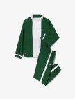 Lacoste Çocuk Fermuarlı Renk Bloklu Yeşil Eşofman Takımı Lacoste Çocuk Fermuarlı Renk Bloklu Yeşil Eşofman Takımı