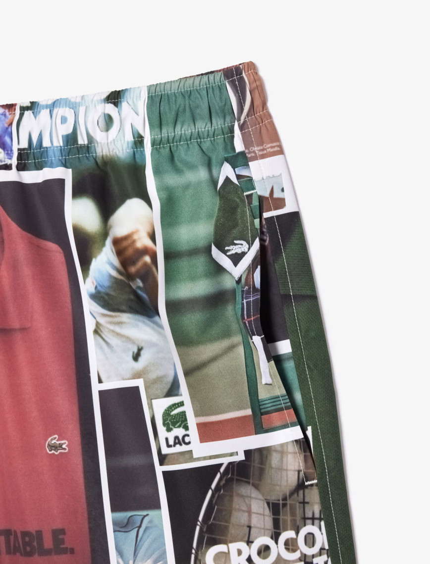 Lacoste Unisex Regular Fit Baskılı Renkli Eşofman Altı Lacoste Unisex Regular Fit Baskılı Renkli Eşofman Altı