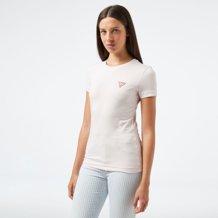 Guess Kadın Pembe T-Shirt Guess Kadın Pembe T-Shirt