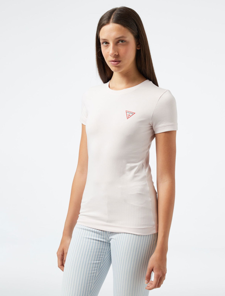 Guess Kadın Beyaz T-Shirt Guess Kadın Beyaz T-Shirt