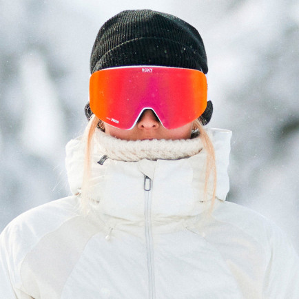 Roxy Feelin Color Luxe Kadın Beyaz Goggle Roxy Feelin Color Luxe Kadın Beyaz Goggle