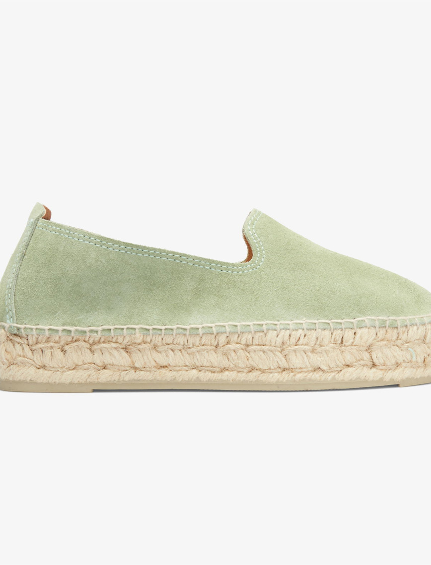 Manebi Hamptons Double Sole Kadın Yeşil Espadril Manebi Hamptons Double Sole Kadın Yeşil Espadril