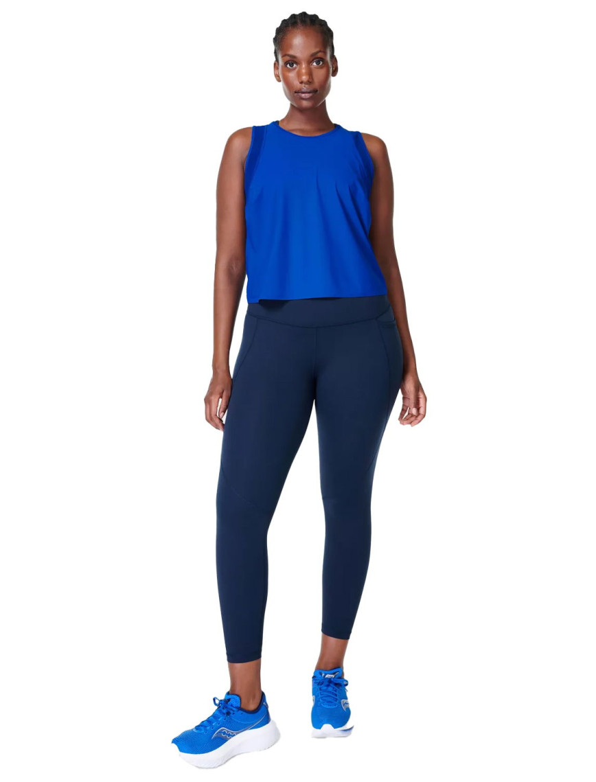 Sweaty Betty Power 7/8 Kadın Mavi Fitness Tayt