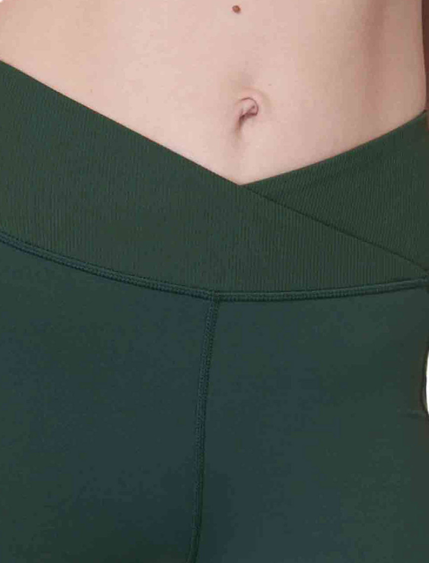 Sweaty Betty Summer Super Soft 7/8 Wrap Leg Kadın Yeşil Yoga Tayt Sweaty Betty Summer Super Soft 7/8 Wrap Leg Kadın Yeşil Yoga Tayt