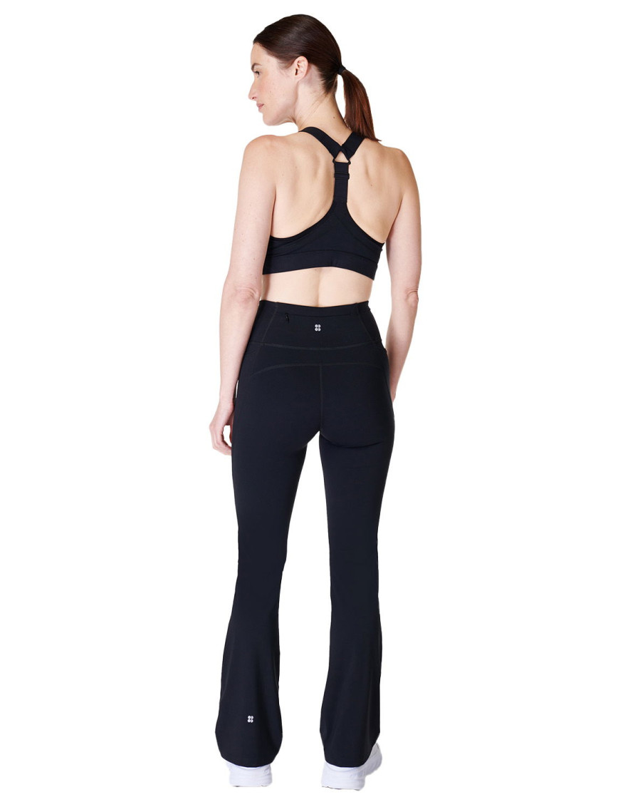 Sweaty Betty Power 32 Workout Boot Cut 2.0 Kadın Siyah Etek Sweaty Betty Power 32 Workout Boot Cut 2.0 Kadın Siyah Etek