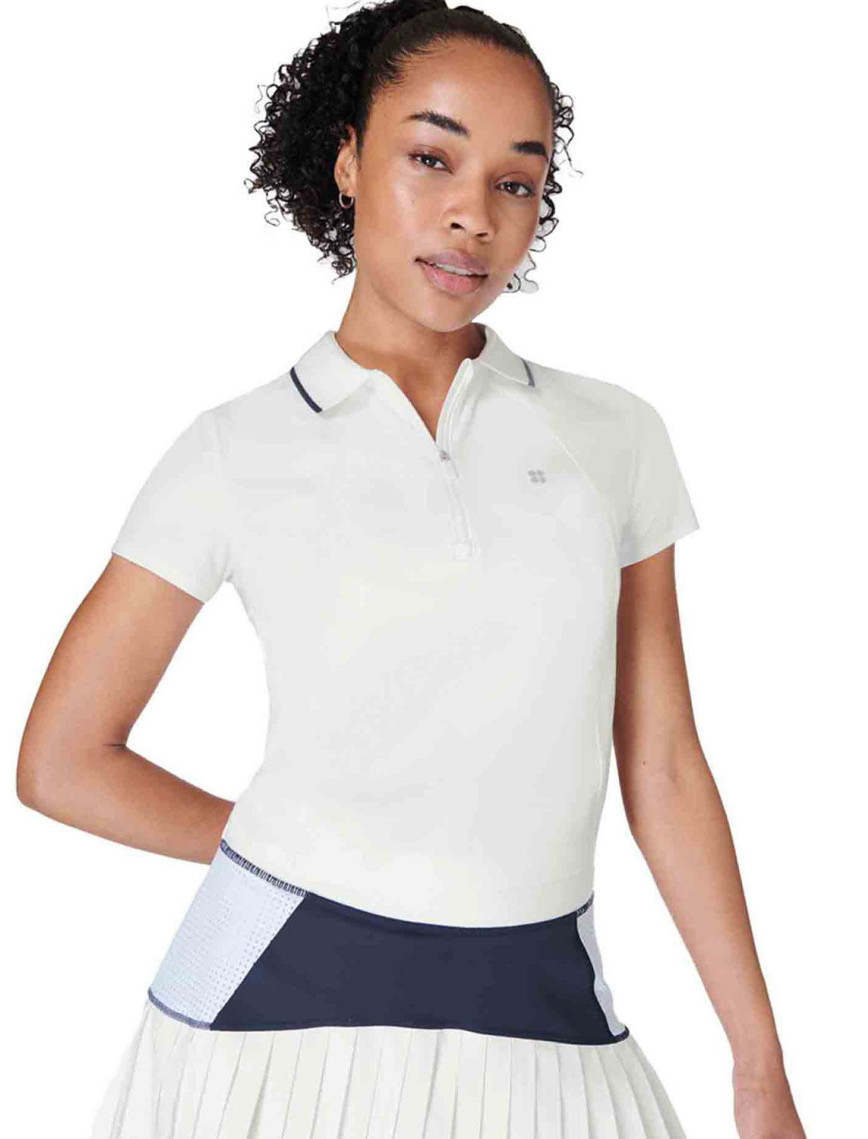 Sweaty Betty Power Tennis Kadın Beyaz Tişört Sweaty Betty Power Tennis Kadın Beyaz Tişört