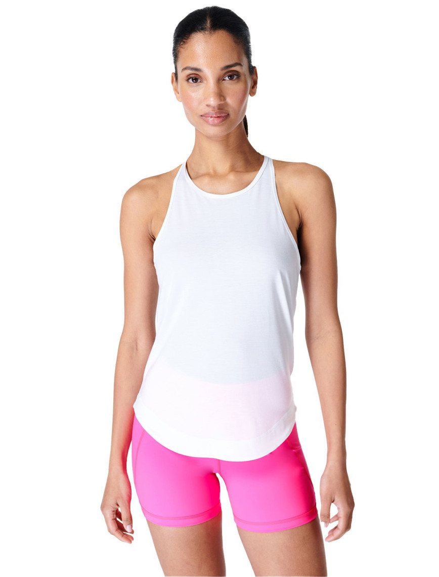 Sweaty Betty Breathe Easy Run Kadın Beyaz Koşu Tank Top Sweaty Betty Breathe Easy Run Kadın Beyaz Koşu Tank Top