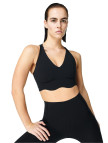 Sweaty Betty Power Contour Kadın Siyah Fitness Bra Sweaty Betty Power Contour Kadın Siyah Fitness Bra