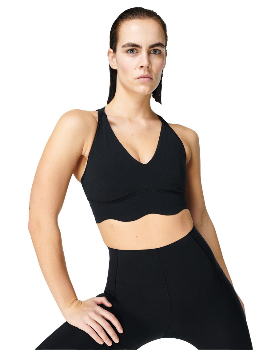 Sweaty Betty Power Contour Kadın Siyah Fitness Bra Sweaty Betty Power Contour Kadın Siyah Fitness Bra