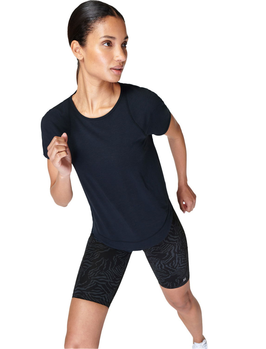 Sweaty Betty Breathe Easy Short Sleeve Top Kadın Beyaz Koşu Tişört Sweaty Betty Breathe Easy Short Sleeve Top Kadın Beyaz Koşu Tişört