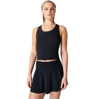 Sweaty Betty Athlete Crop Seamless Workout Kadın Siyah Koşu Tank Top Sweaty Betty Athlete Crop Seamless Workout Kadın Siyah Koşu Tank Top