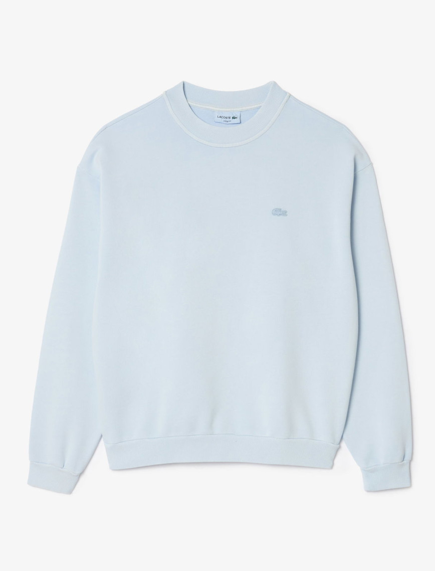 Lacoste Loose Fit Erkek Açık Mavi Sweatshirt Lacoste Loose Fit Erkek Açık Mavi Sweatshirt