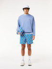Lacoste Robert George Erkek Baskılı Mavi Mayo Şort Lacoste Robert George Erkek Baskılı Mavi Mayo Şort