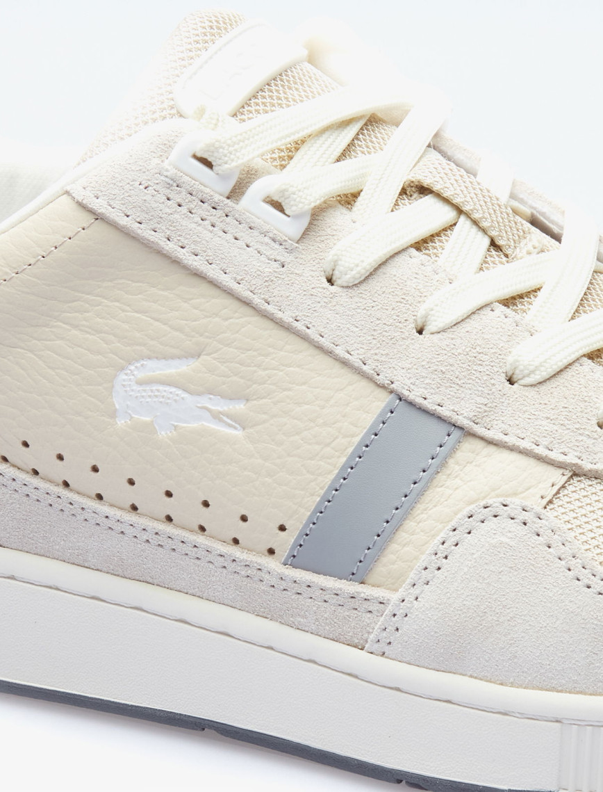 Lacoste T-Clip Erkek Bej Sneaker Lacoste T-Clip Erkek Bej Sneaker