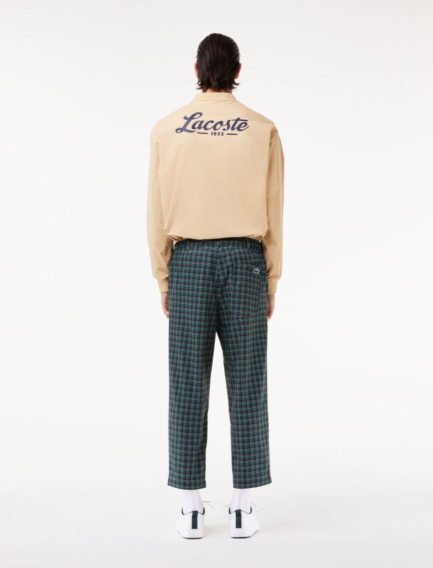 Lacoste Erkek Straight Fit Chino Renkli Ekose Pantolon Lacoste Erkek Straight Fit Chino Renkli Ekose Pantolon