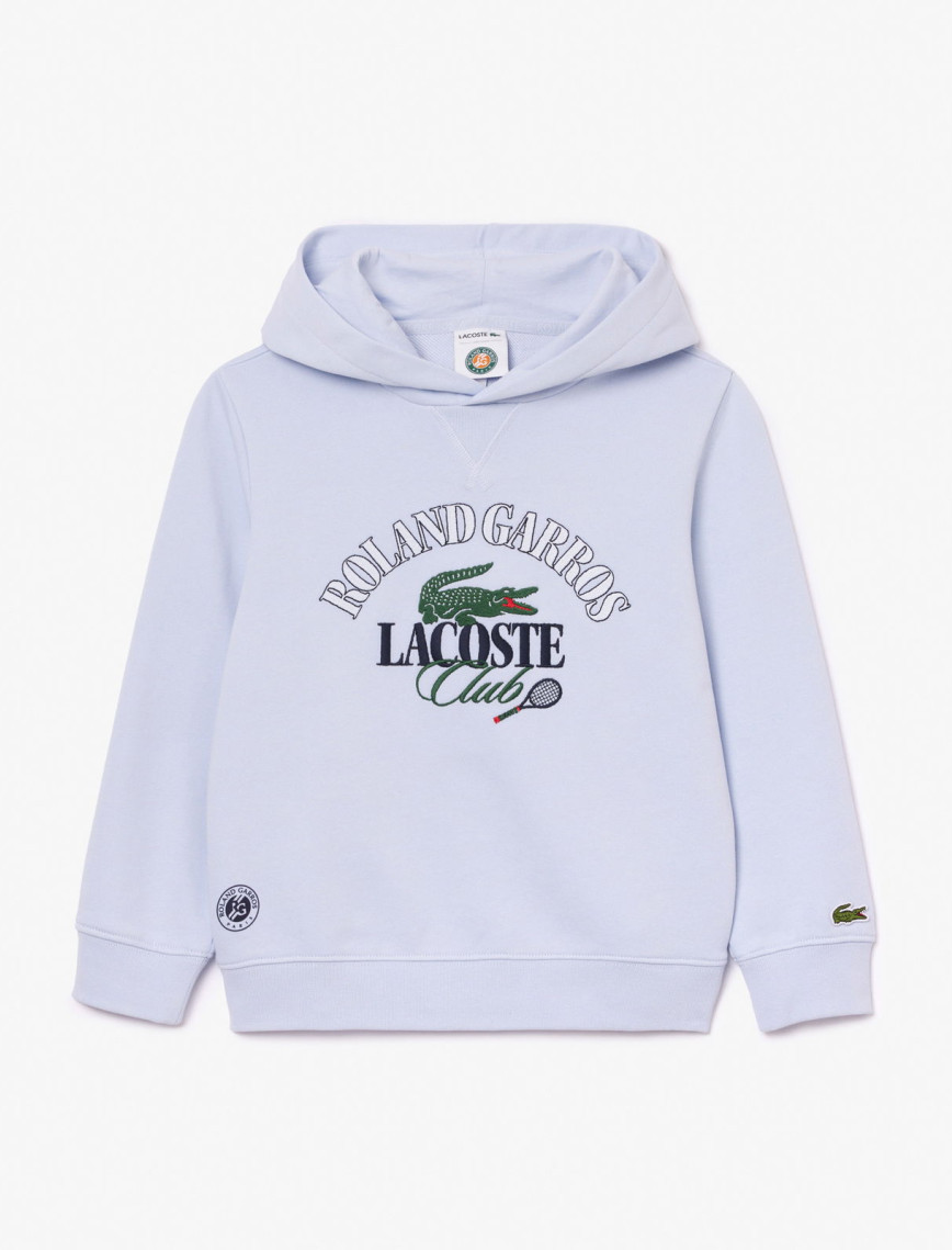 Lacoste Roland Garros Çocuk Mavi Sweatshirt Lacoste Roland Garros Çocuk Mavi Sweatshirt