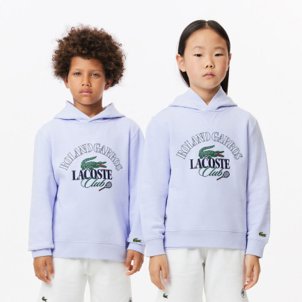 Lacoste Roland Garros Çocuk Mavi Sweatshirt Lacoste Roland Garros Çocuk Mavi Sweatshirt
