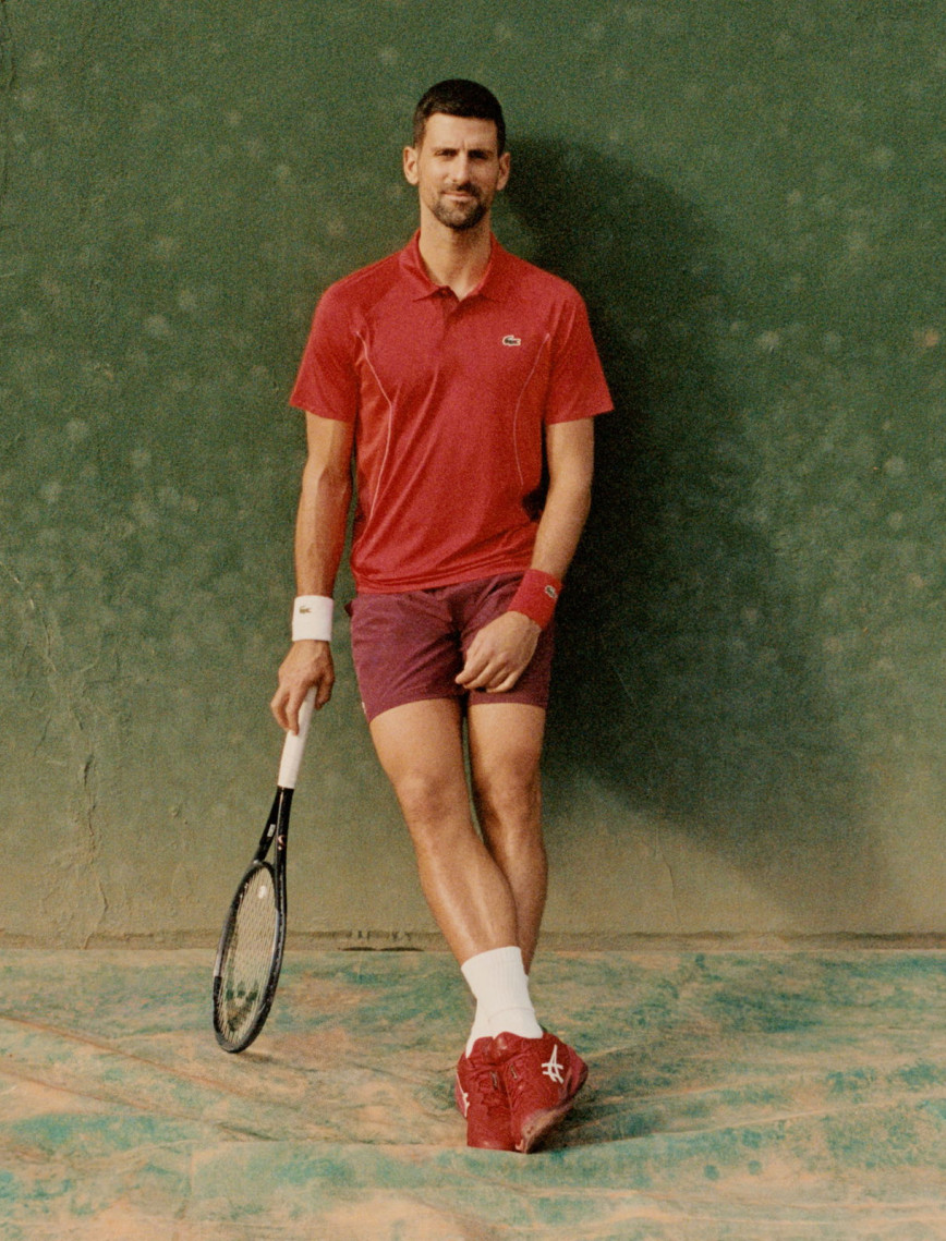 Lacoste SPORT x Novak Djokovic Erkek Regular Fit Kırmızı Polo Lacoste SPORT x Novak Djokovic Erkek Regular Fit Kırmızı Polo