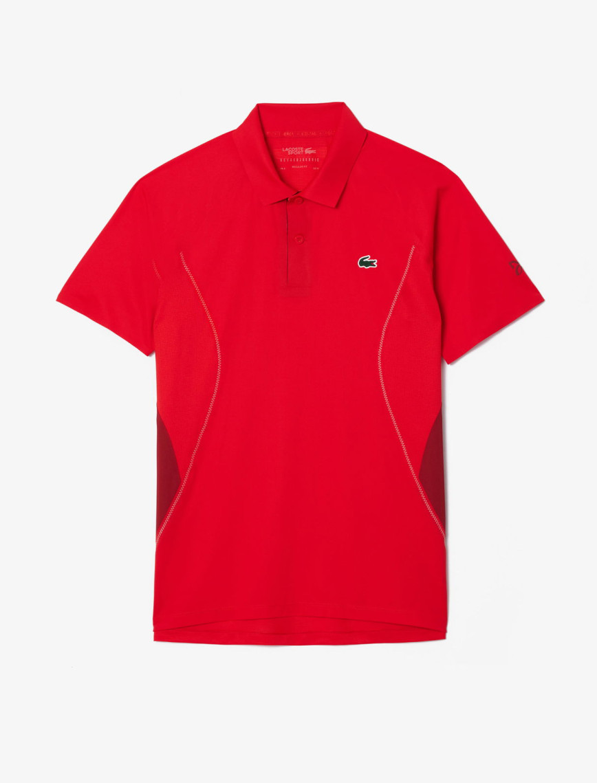 Lacoste SPORT x Novak Djokovic Erkek Regular Fit Kırmızı Polo Lacoste SPORT x Novak Djokovic Erkek Regular Fit Kırmızı Polo