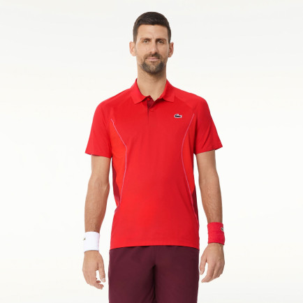 Lacoste SPORT x Novak Djokovic Erkek Regular Fit Kırmızı Polo Lacoste SPORT x Novak Djokovic Erkek Regular Fit Kırmızı Polo