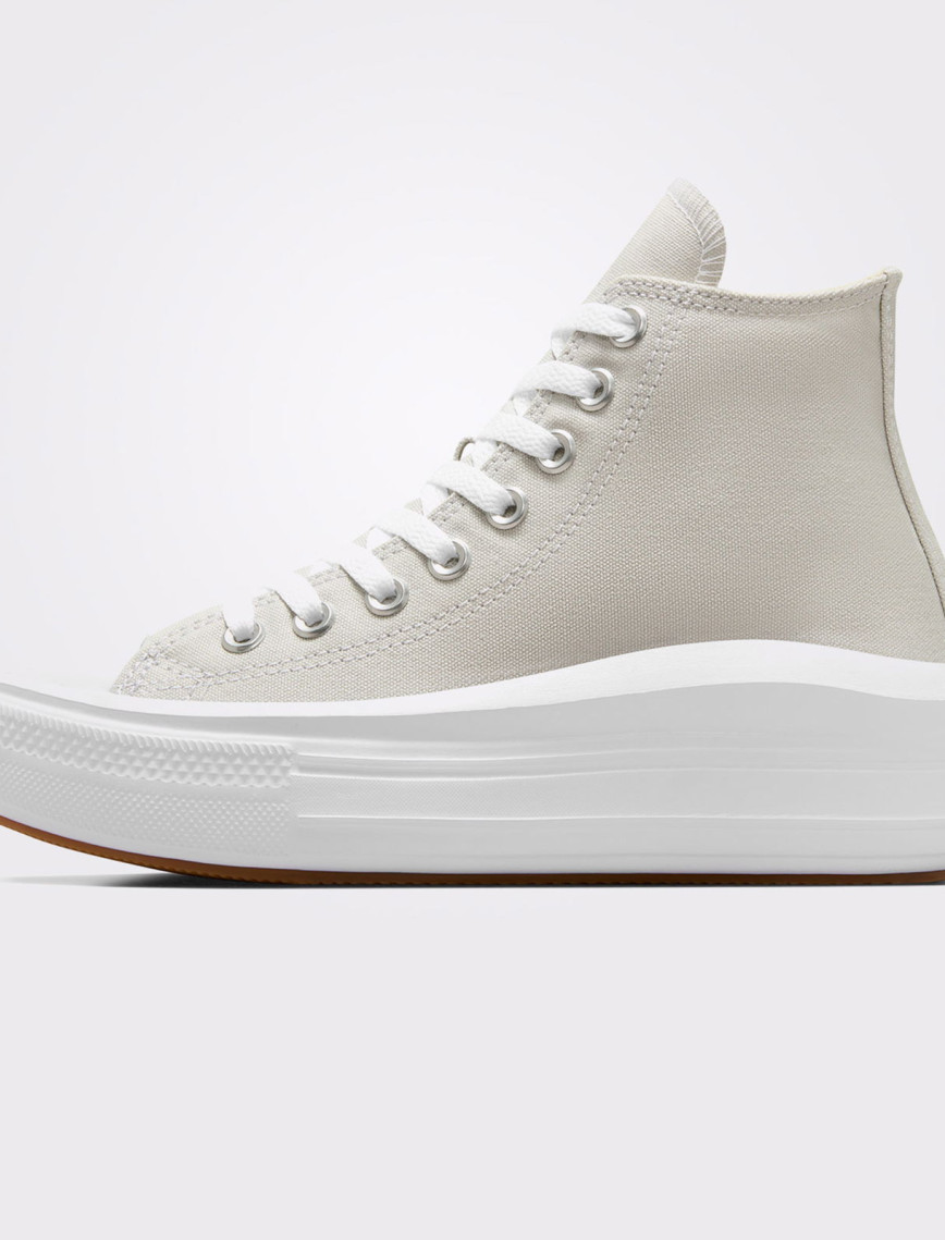 Converse Chuck Taylor All Star Move Kadın Gri Platform Sneaker Converse Chuck Taylor All Star Move Kadın Gri Platform Sneaker