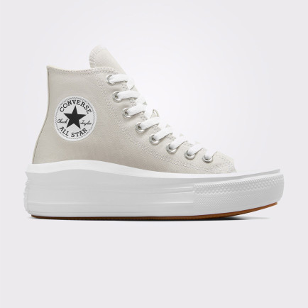 Converse Chuck Taylor All Star Move Kadın Gri Platform Sneaker Converse Chuck Taylor All Star Move Kadın Gri Platform Sneaker