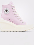 Converse Chuck 70 De Luxe Wedge Unisex Pembe Platform Sneaker