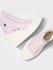Converse Chuck 70 De Luxe Wedge Unisex Pembe Platform Sneaker