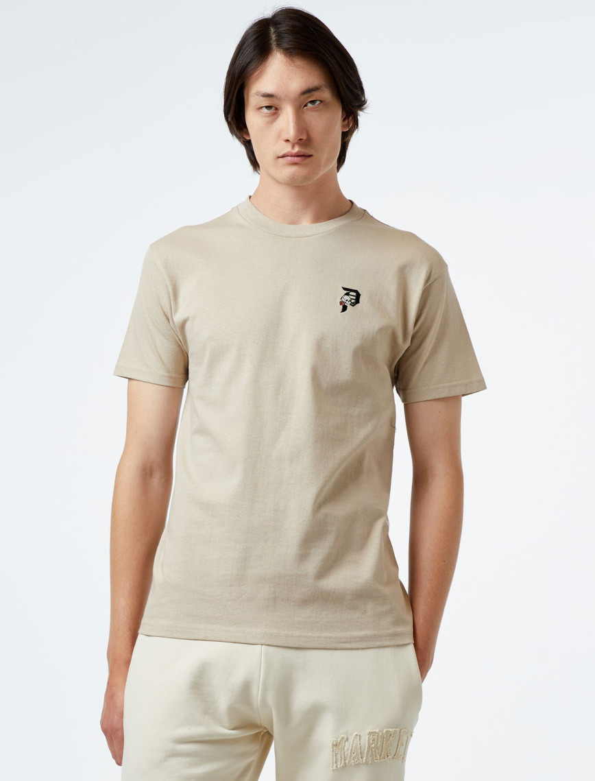 Primitive Dirty P Rogue Erkek Bej T-Shirt Primitive Dirty P Rogue Erkek Bej T-Shirt