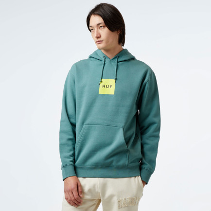 HUF Set Box P/O Erkek Yeşil Hoodie HUF Set Box P/O Erkek Yeşil Hoodie